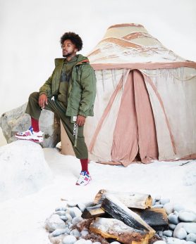 salehe bembury x new balance 574 Universal Communication lookbook 22
