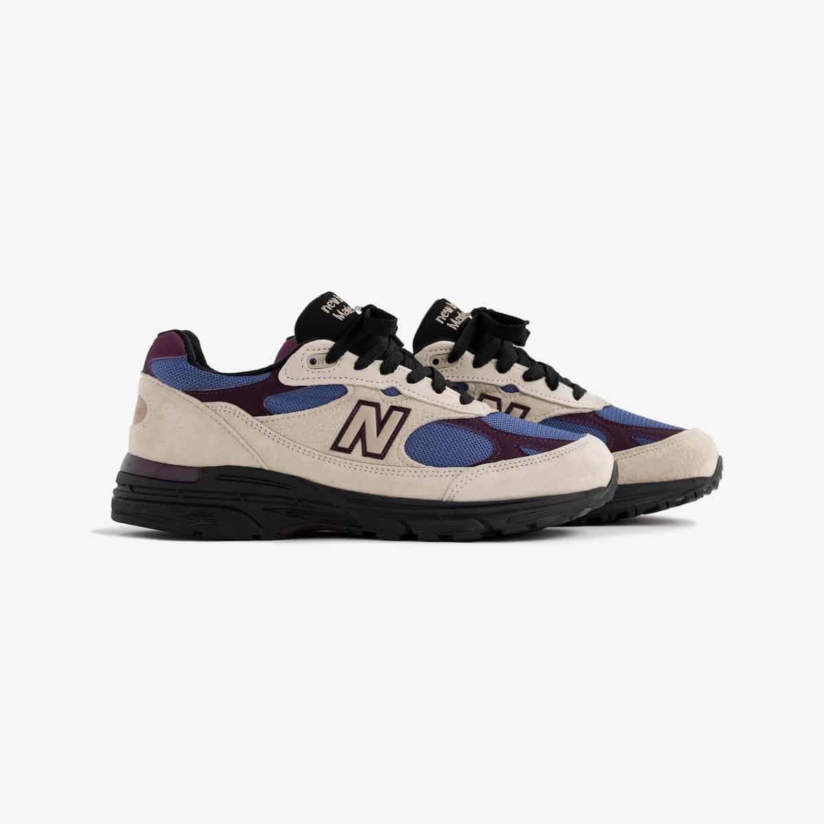 Aime Leon Dore x New Balance 993 Cream White Blue 3