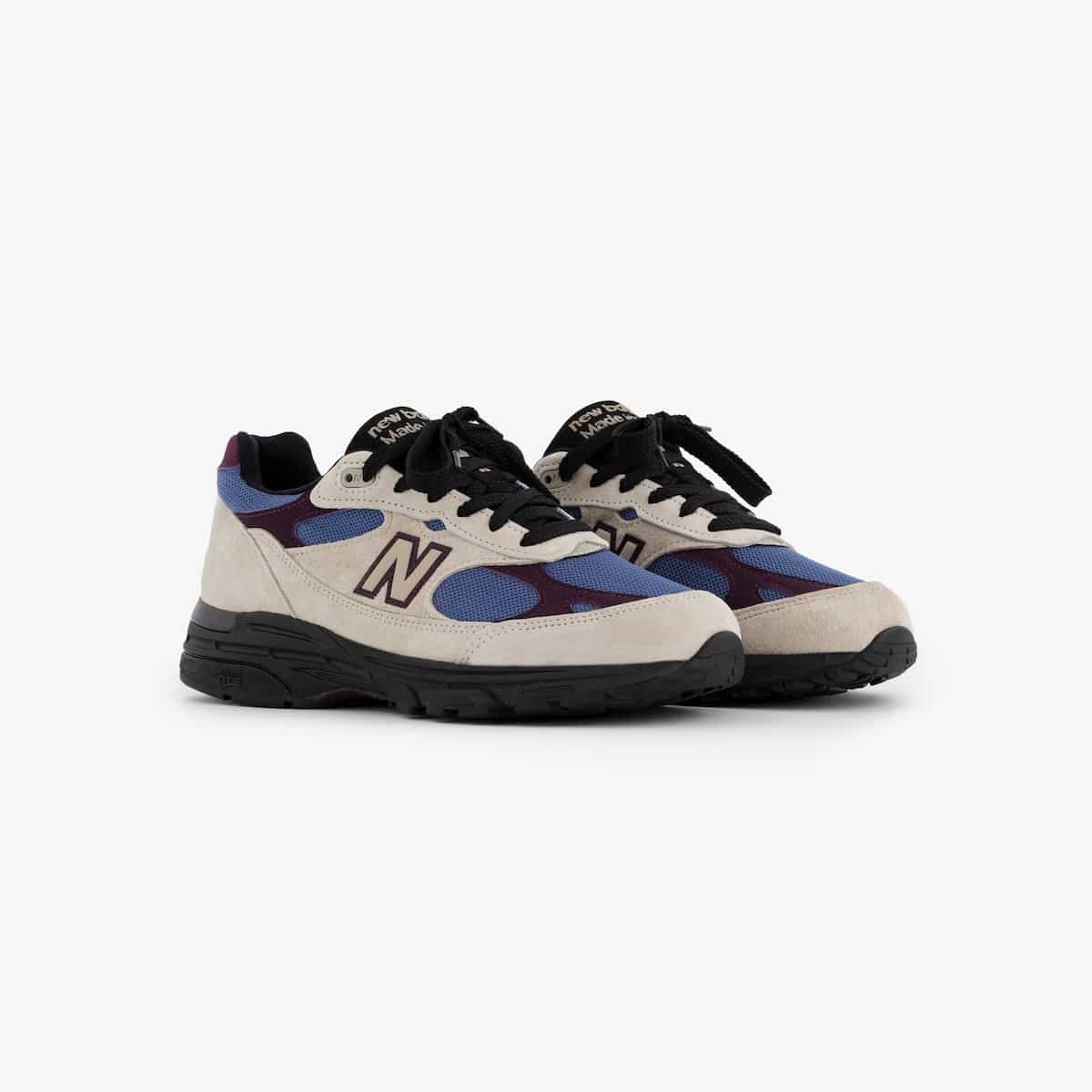 Aime Leon Dore x New Balance 993 Cream White Blue 4