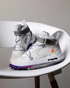 Off-White x Nike Air Force 1 Mid White DO6290-100 1