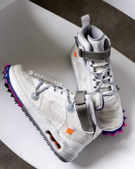 Off-White x Nike Air Force 1 Mid White DO6290-100 5