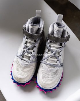 Off-White x Nike Air Force 1 Mid White DO6290-100 8