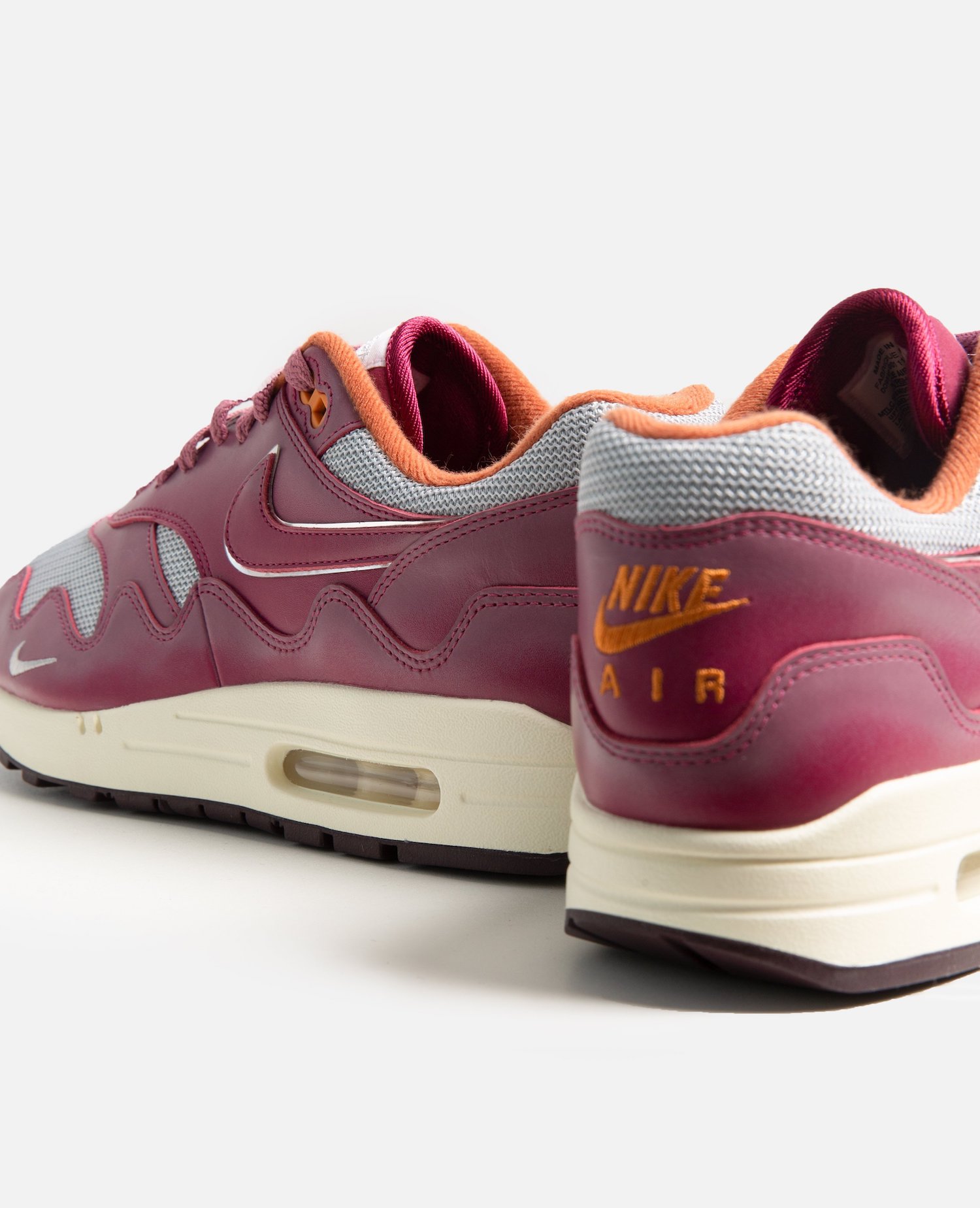 Patta Nike Air Max 1 Maroon DH1348-001 6