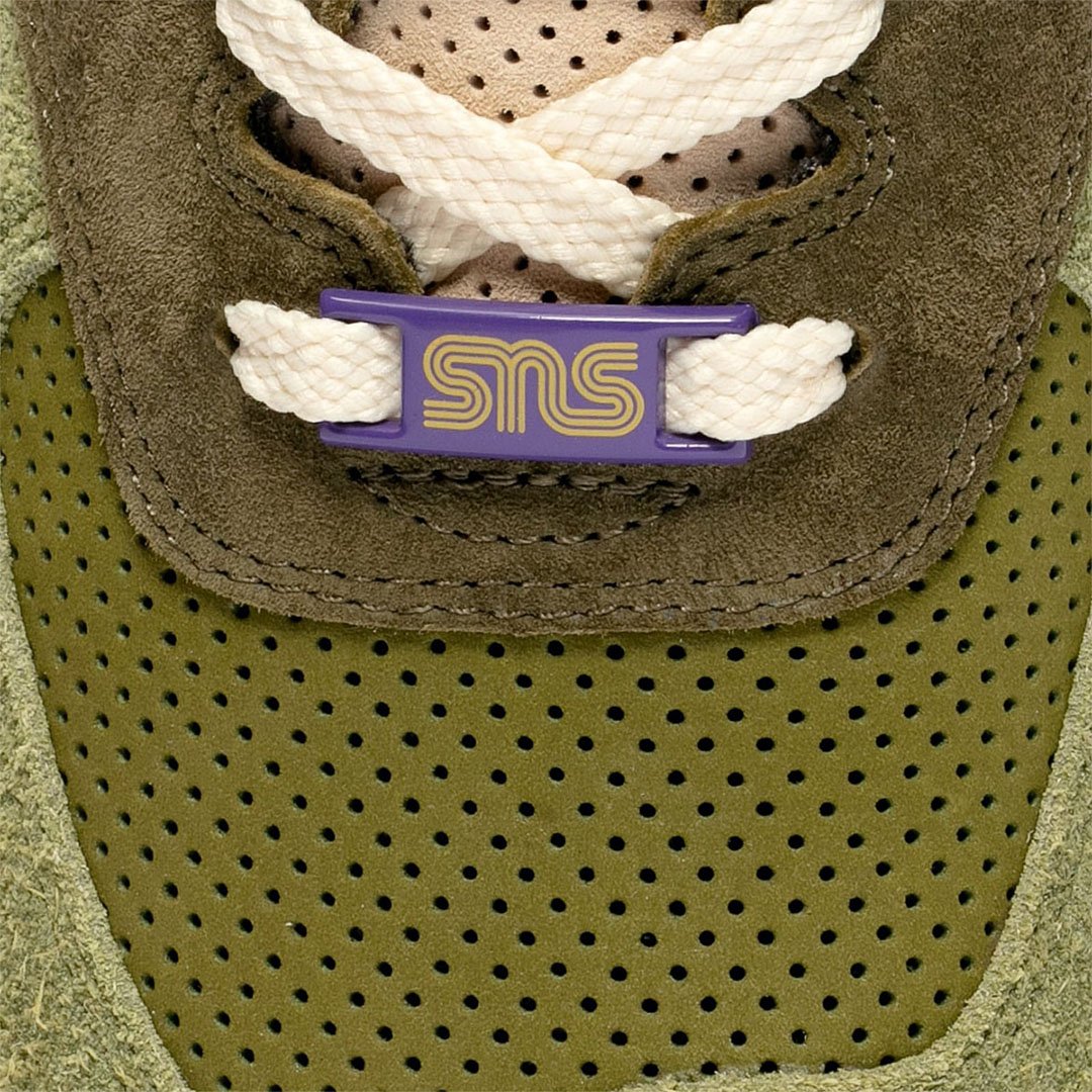 SNS New Balance 574 Green Purple 6