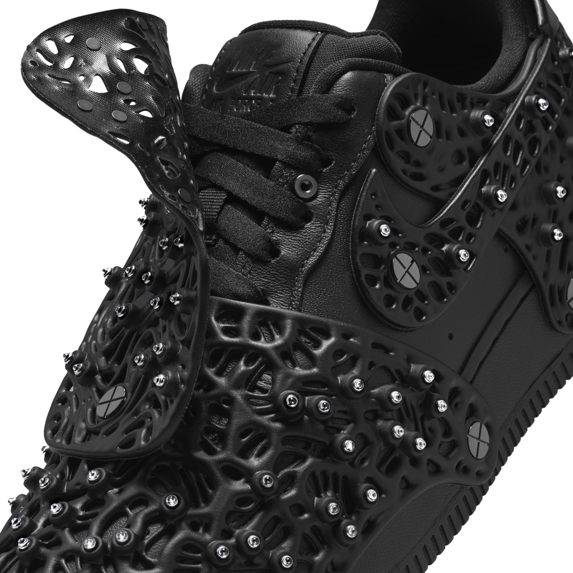 Swarovski x Nike Air Force 1 Low Armor Black 7