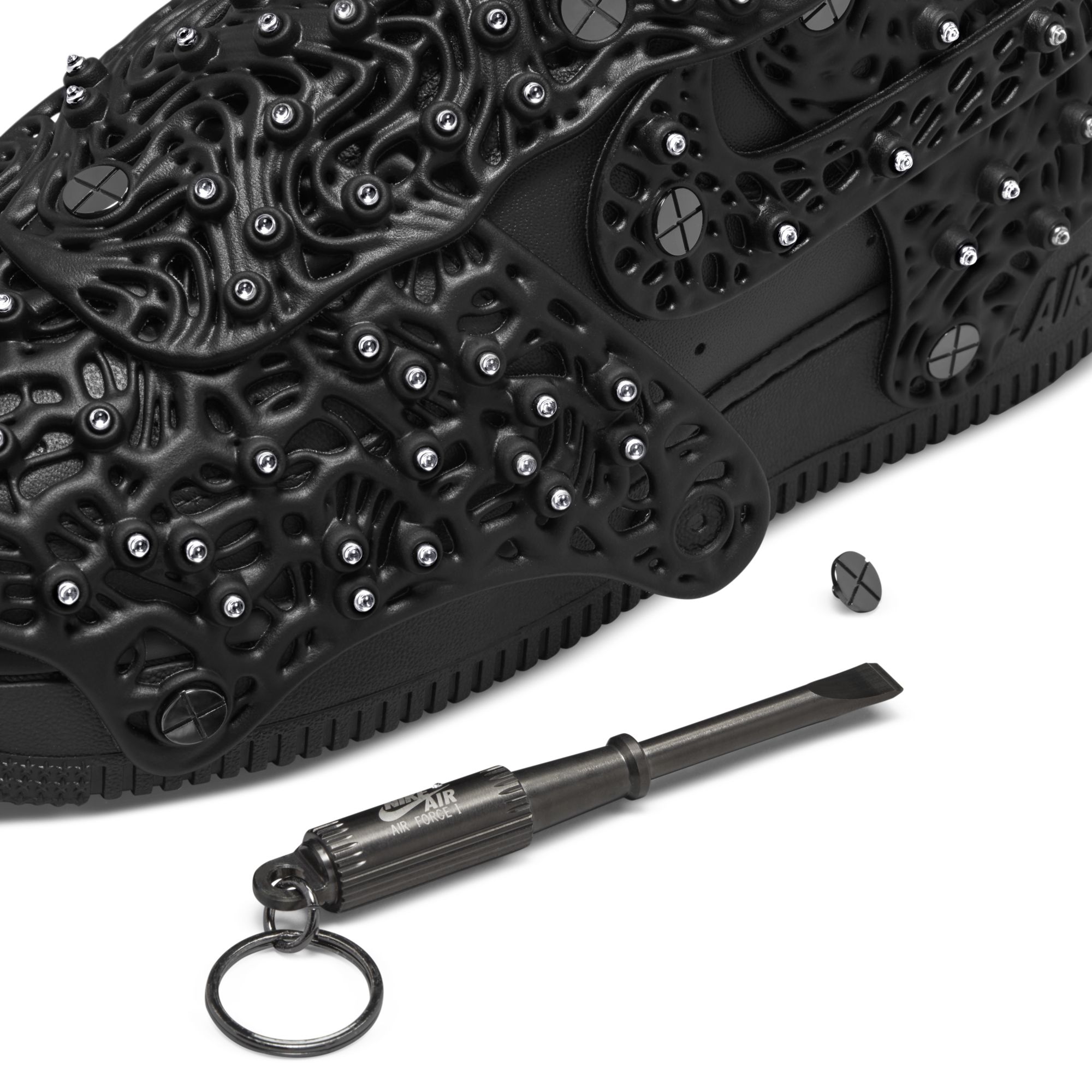Swarovski x Nike Air Force 1 Low Armor Black 8
