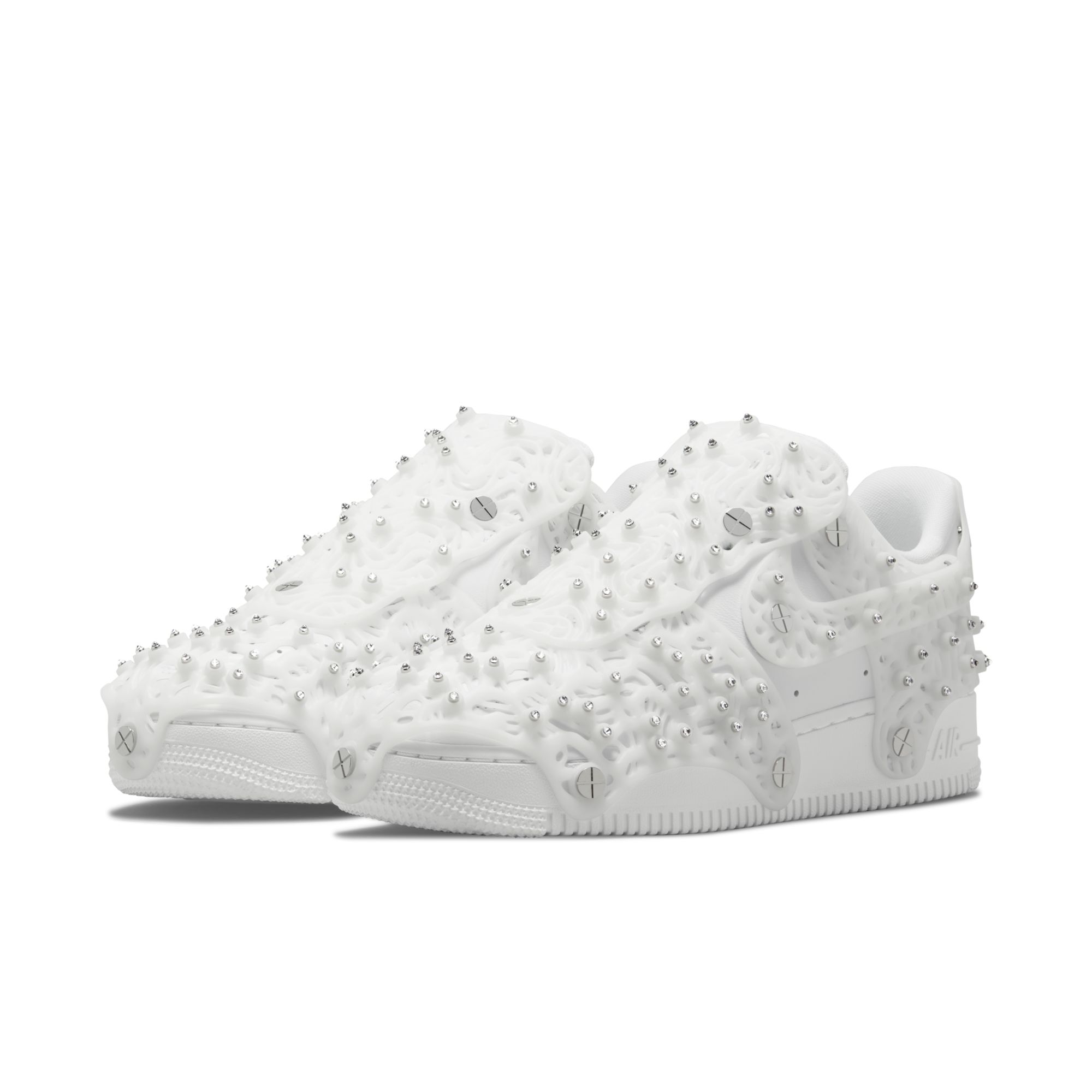 Swarovski x Nike Air Force 1 Low Armor White 4