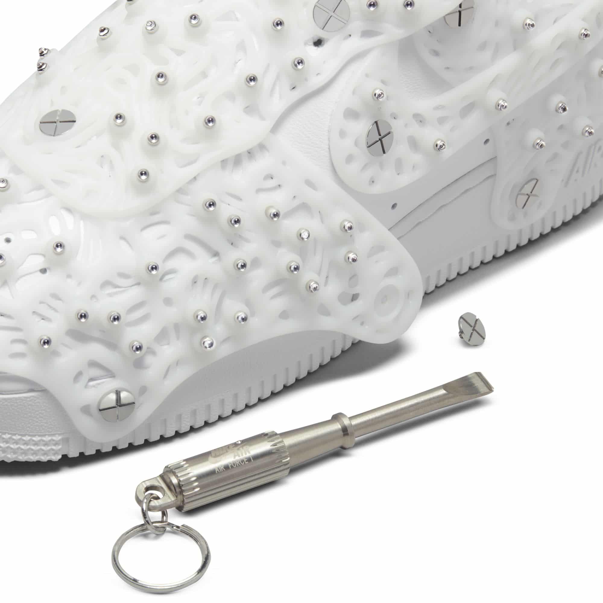 Swarovski x Nike Air Force 1 Low Armor White 8