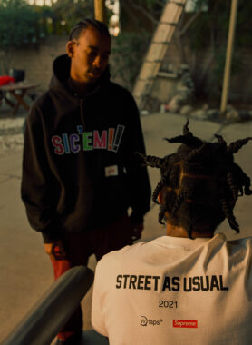 lookbook wtaps x supreme fw21 9