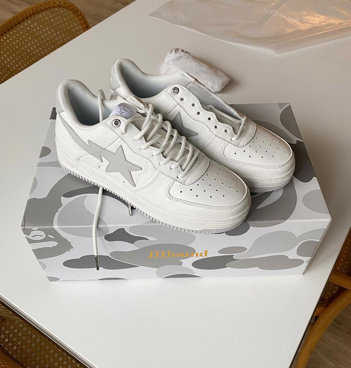 JJJJound x BAPE STA 1