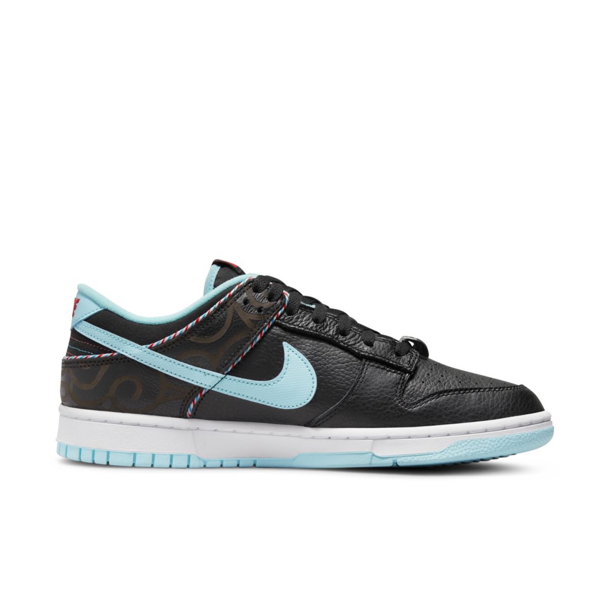 Nike Dunk Low Barber Shop Black DH7614-001 3