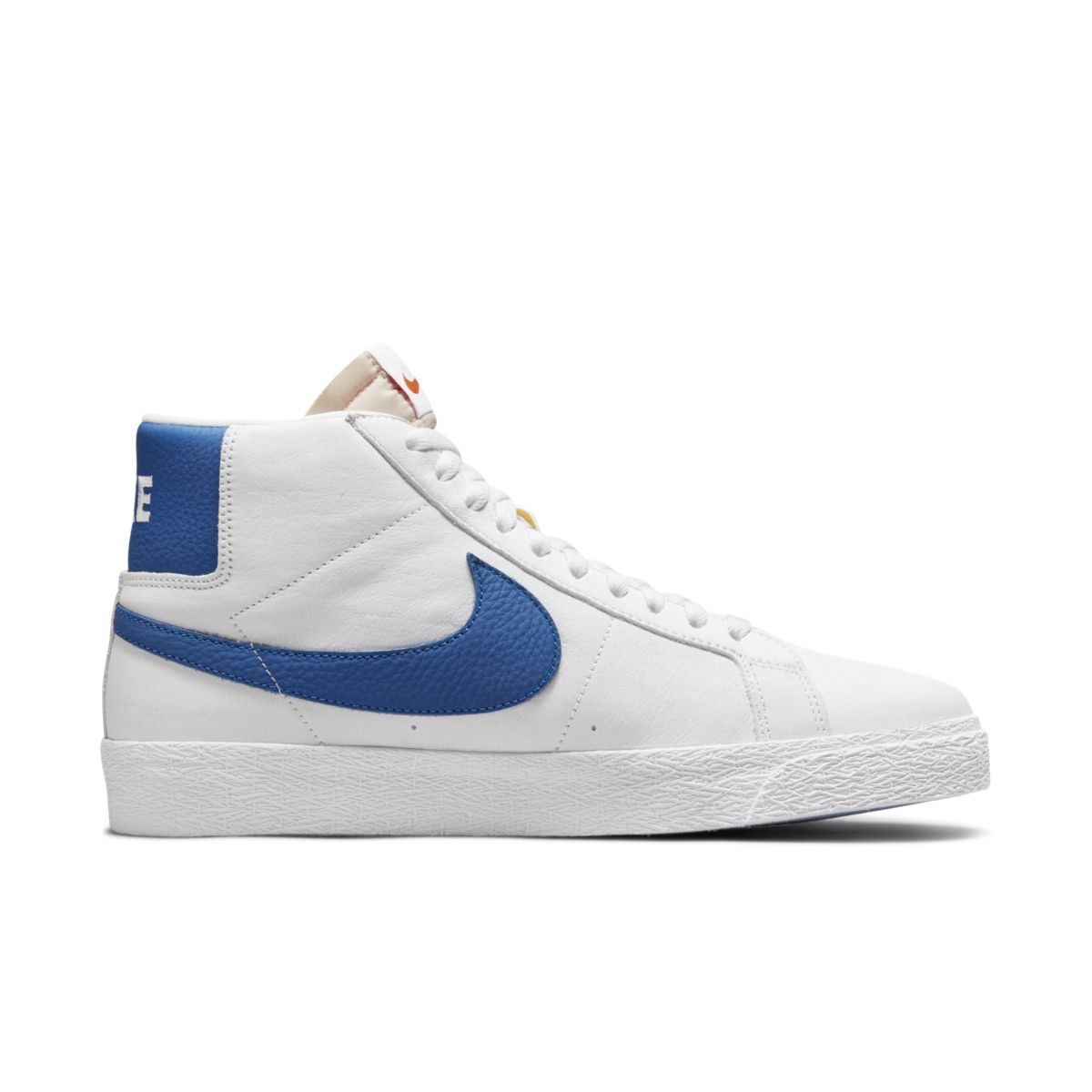 Nike SB Blazer Mid White Blue Orange Label DH6970-100 3