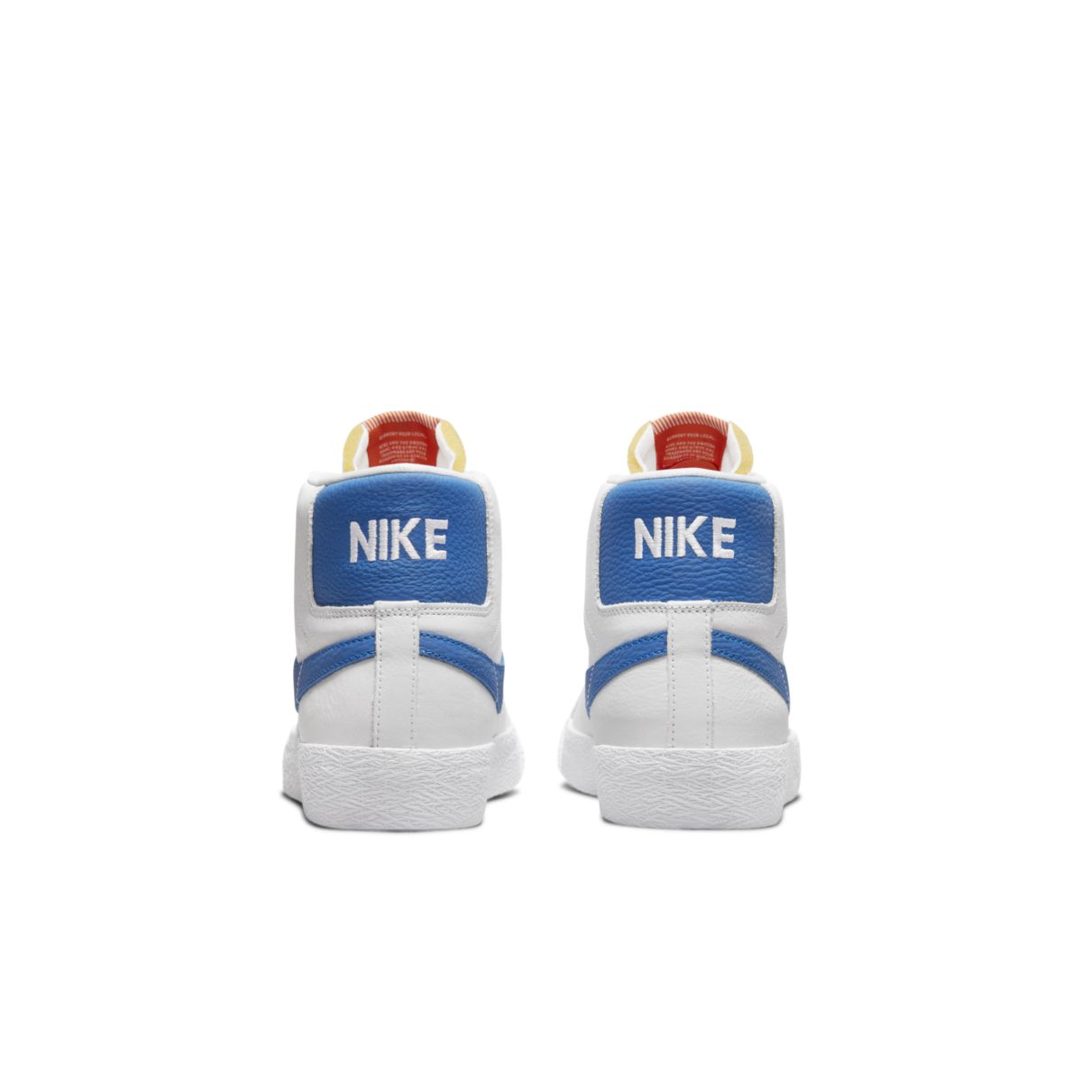 Nike SB Blazer Mid White Blue Orange Label DH6970-100 6