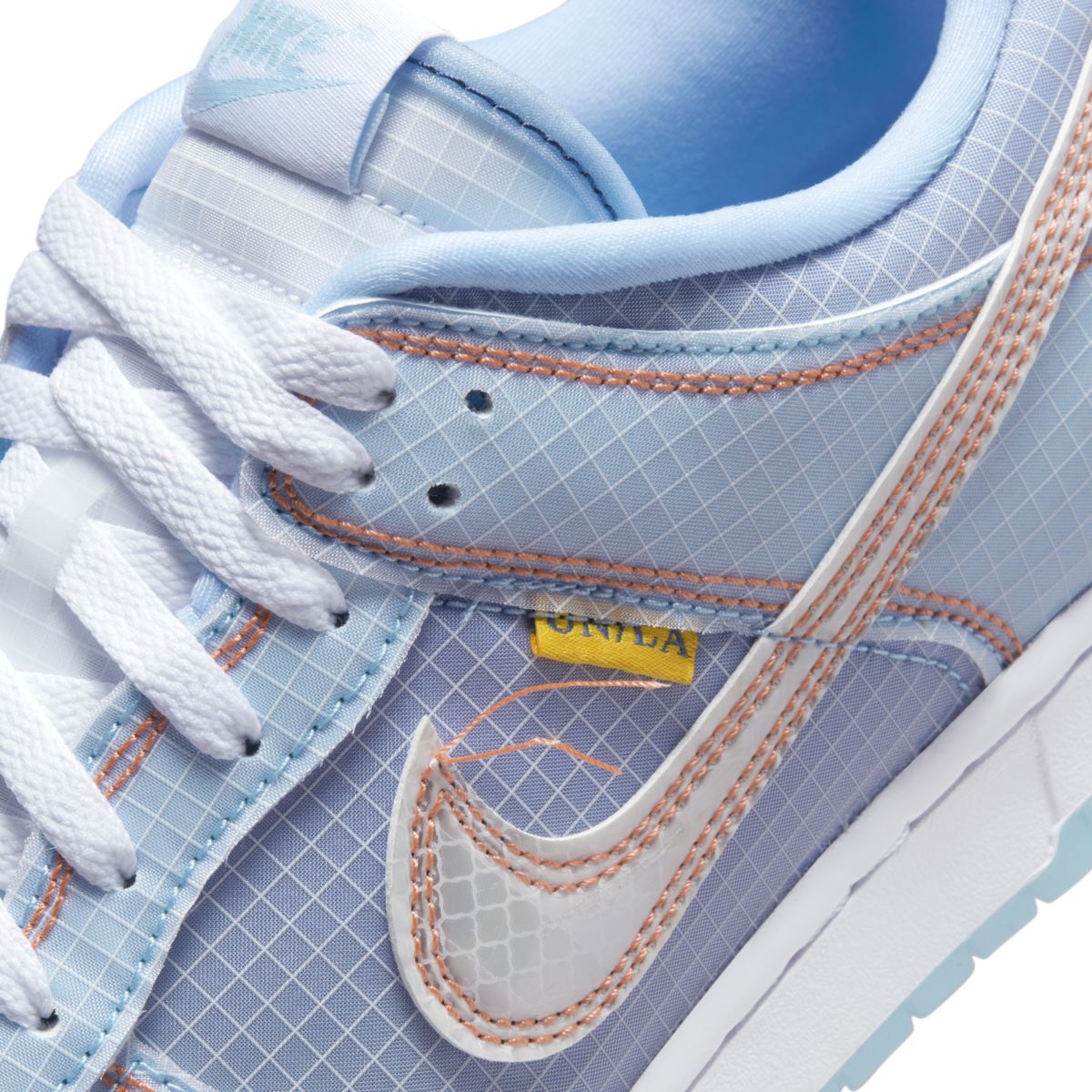 Union x Nike Dunk Low Blue DJ9649-400 9