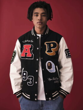 bape varsity jacket fw21 7