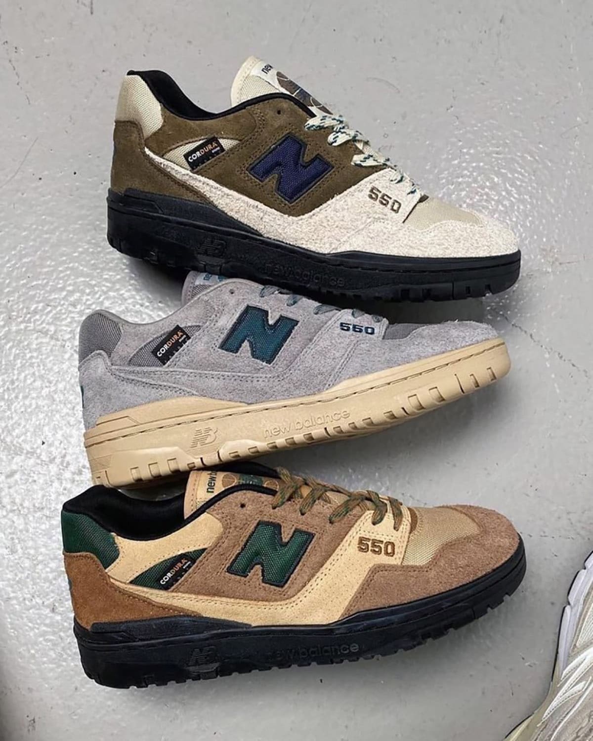 size x New Balance 550 Cordura Pack zdjecia 1