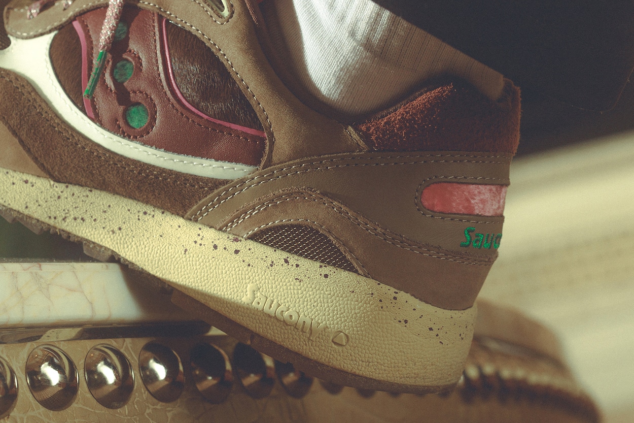 Feature x Saucony Shadow 6000 Chocolate Chip 2