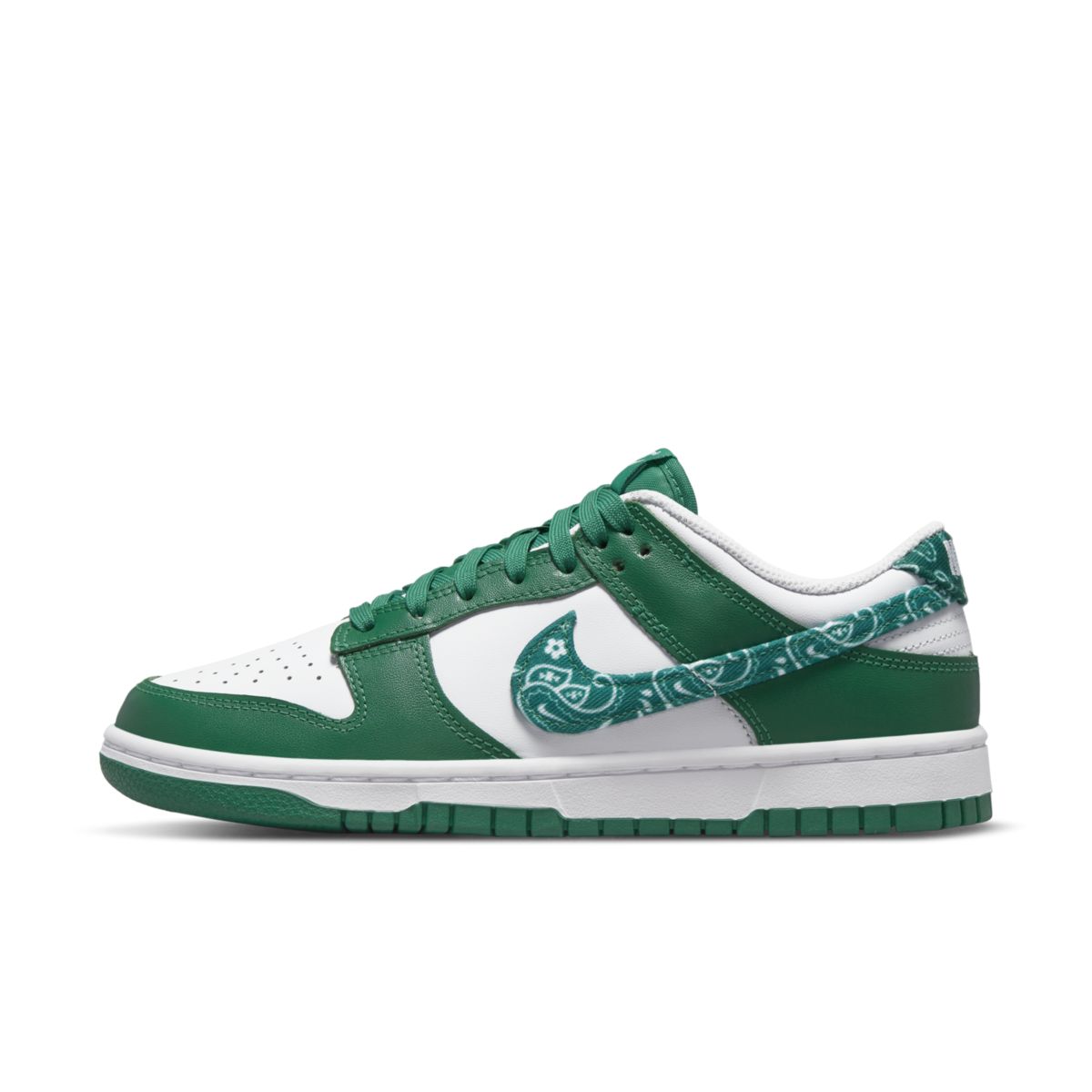 Nike Dunk Low Paisley Swoosh Green DH4401-102 2