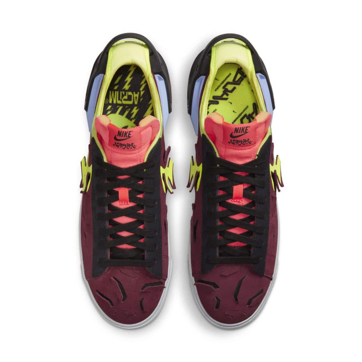 ACRONYM x Nike Blazer Low Night Maroon DN2067-600 5