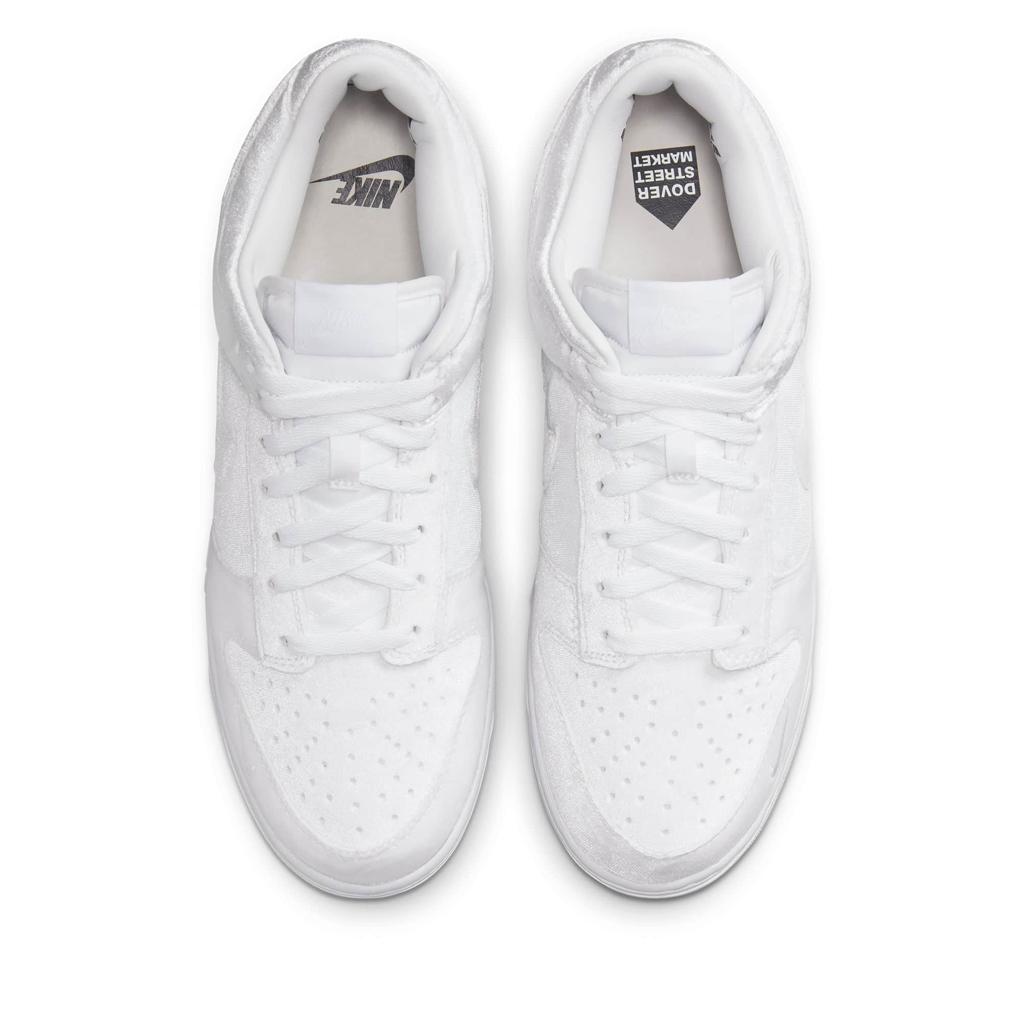 dover street market x nike dunk low white DH2686-100 5