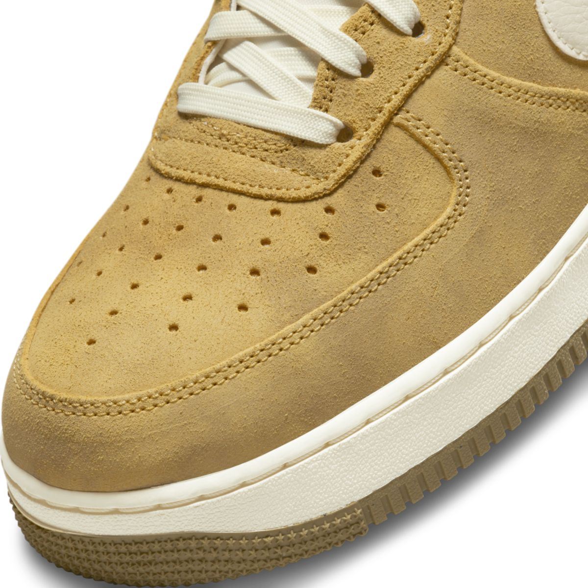 Nike Air Force 1 Low Gold Sail Suede DV6474-700 7