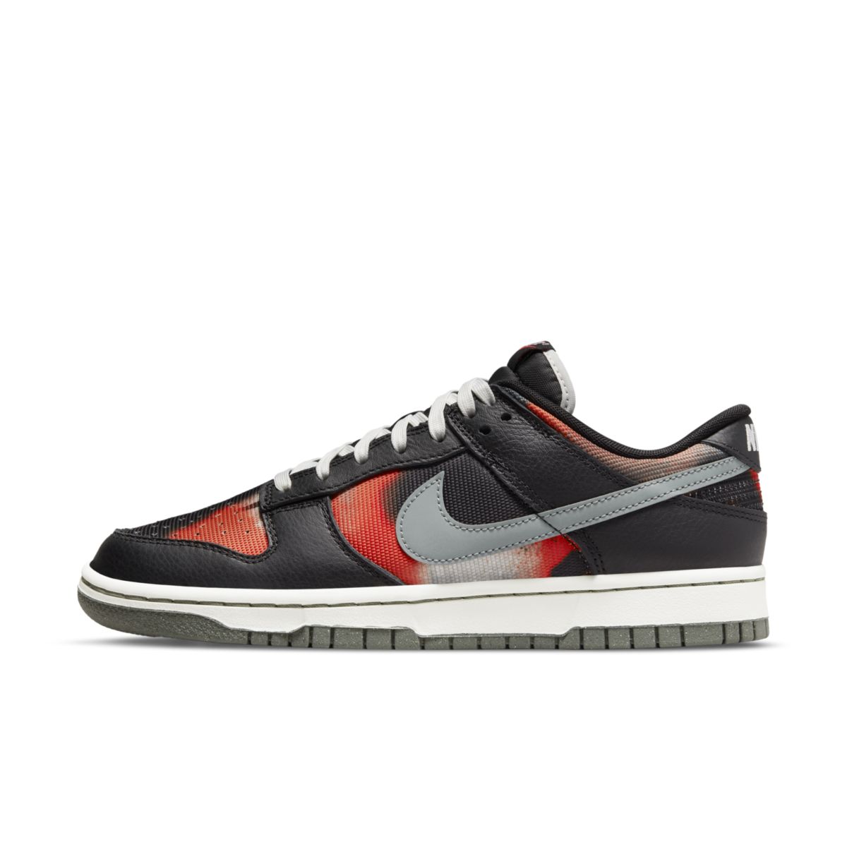 Nike Dunk Low Graffiti Black Red DM0108-001 2