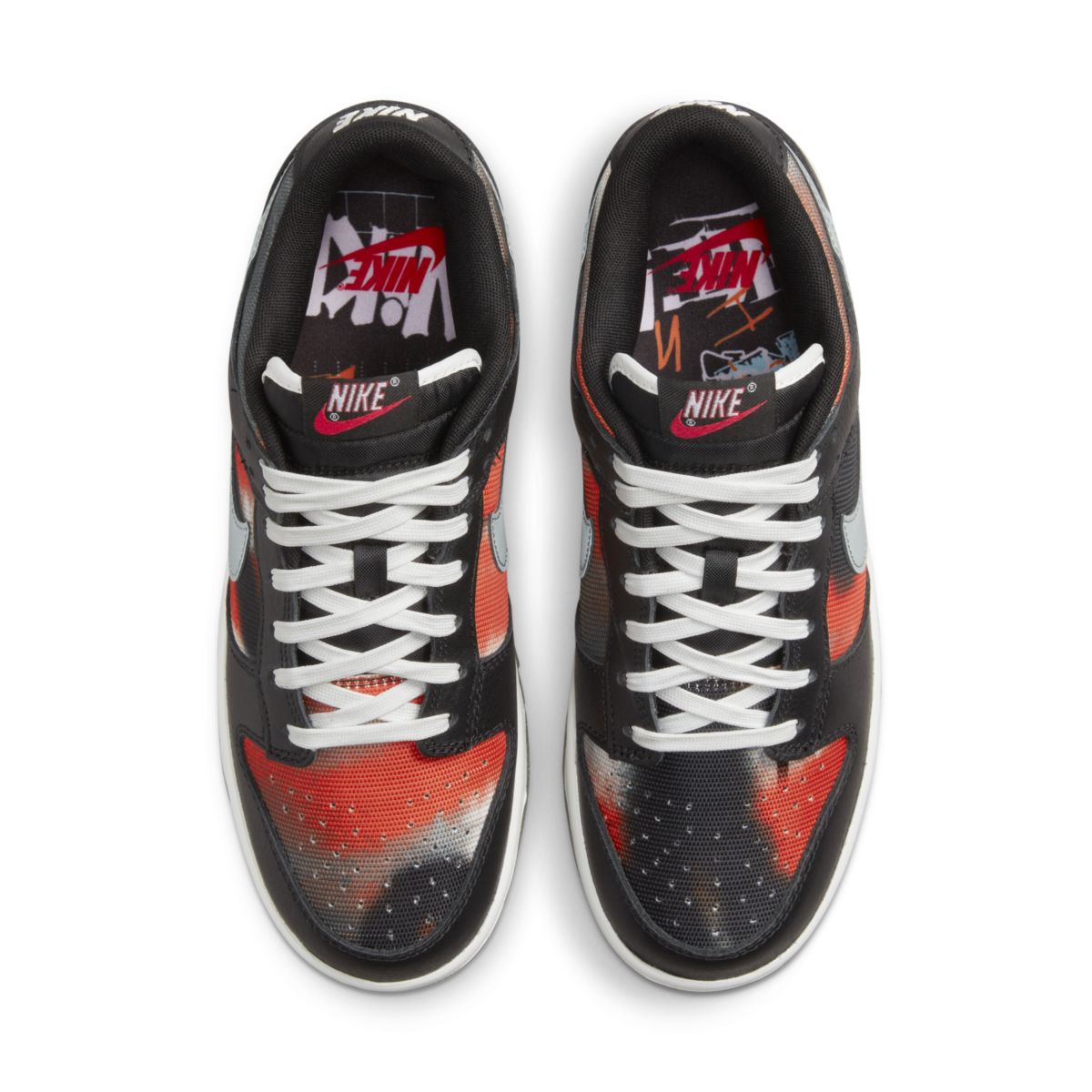 Nike Dunk Low Graffiti Black Red DM0108-001 5