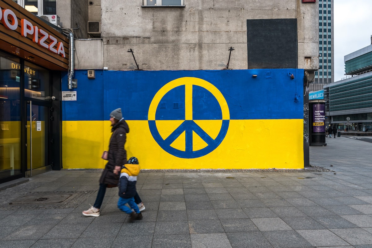 Rondo ONZ - Ukraina mural