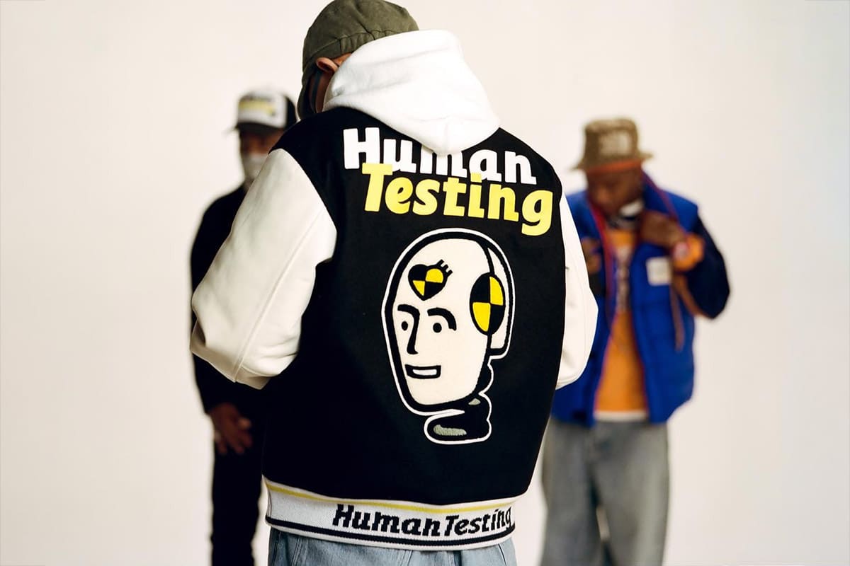 kolekcja human made x asap rocky human testing ss22