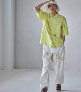 lookbook nanamica x the north face purple label ss22 15