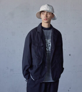 lookbook nanamica x the north face purple label ss22 2