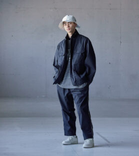 lookbook nanamica x the north face purple label ss22 3