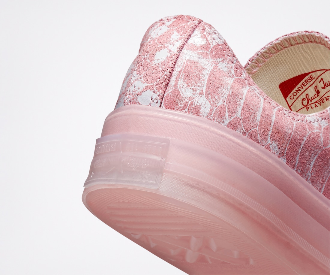 tyler the creator golf wang x converse chuck 70 low python snake pink 1