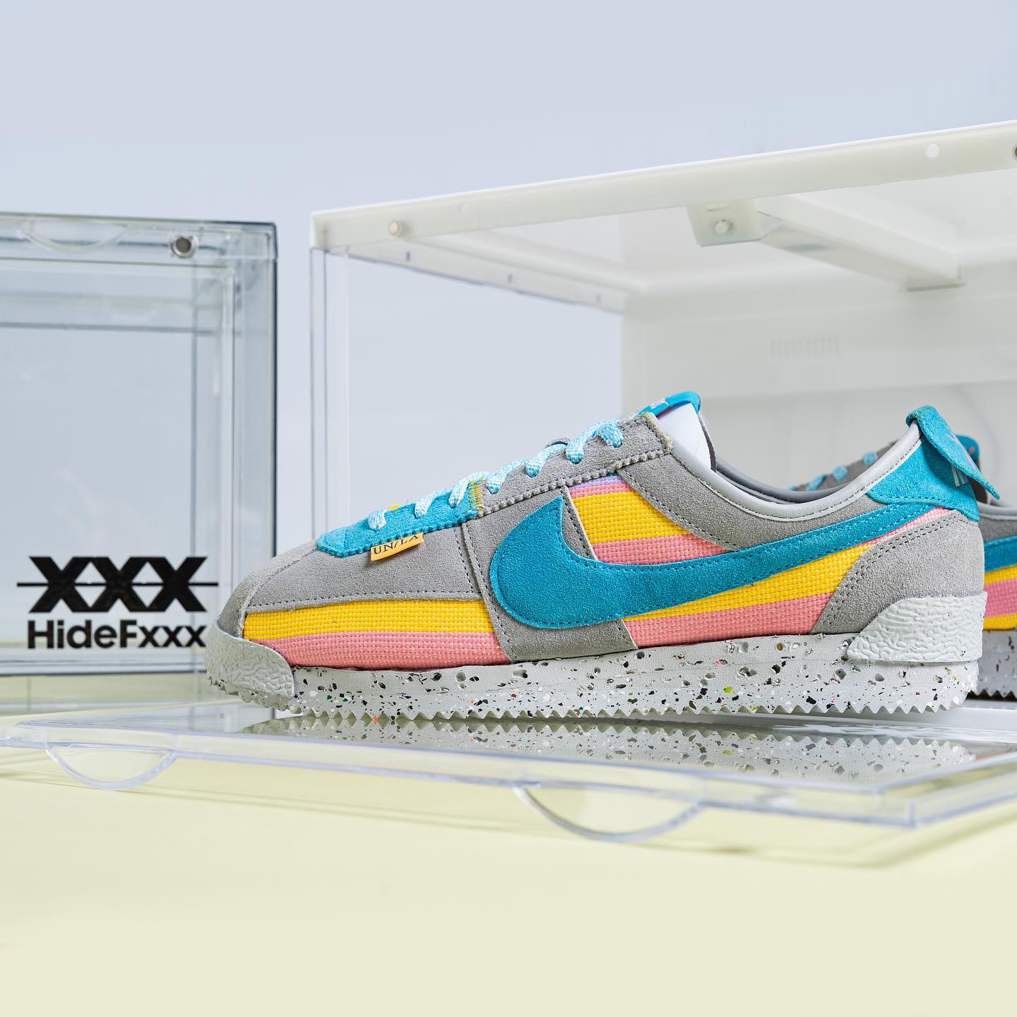 zdjecia union x nike cortez grey dr1413-200 6