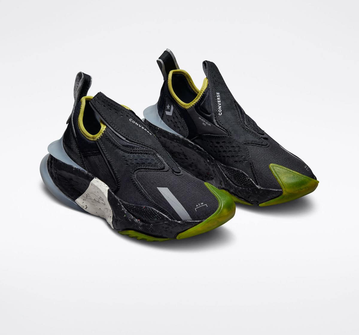 A-COLD-WALL x Converse Aeon Active CX Black Black Apple Green A00681C 5
