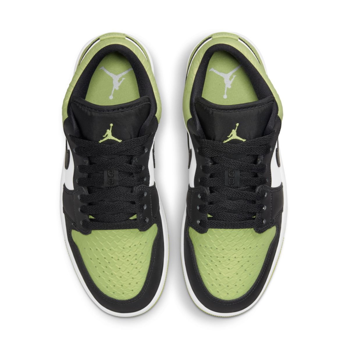 Air Jordan 1 Low Snakeskin Vivid Green DX4446-301 5