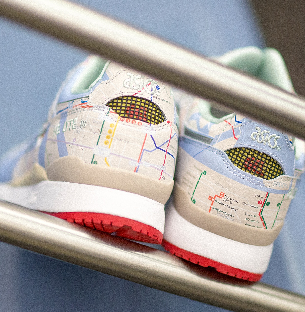 atmos x Asics Gel-Lyte III NYC Subway 5