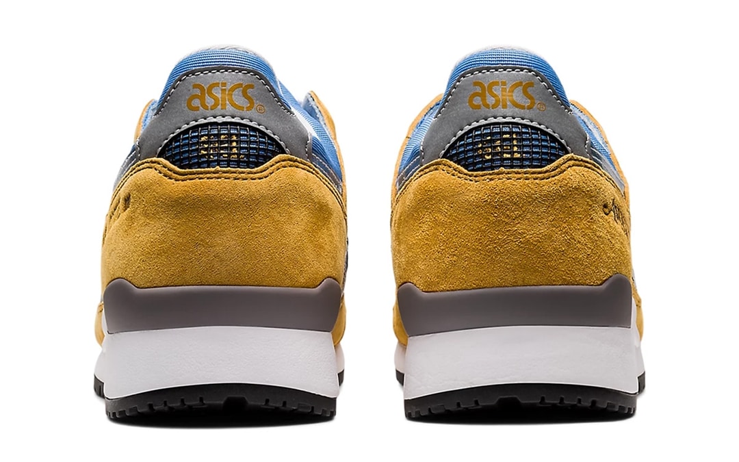 awake x asics gel-lyte iii yellow 6