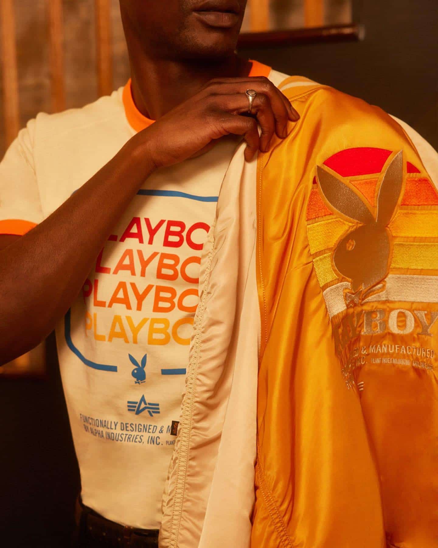 lookbook alpha industries x playboy ss22 4