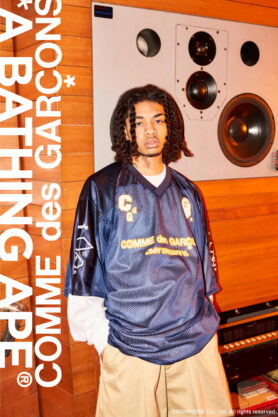 lookbook bape x comme des garcons ss22 3