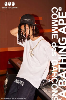 lookbook bape x comme des garcons ss22 4