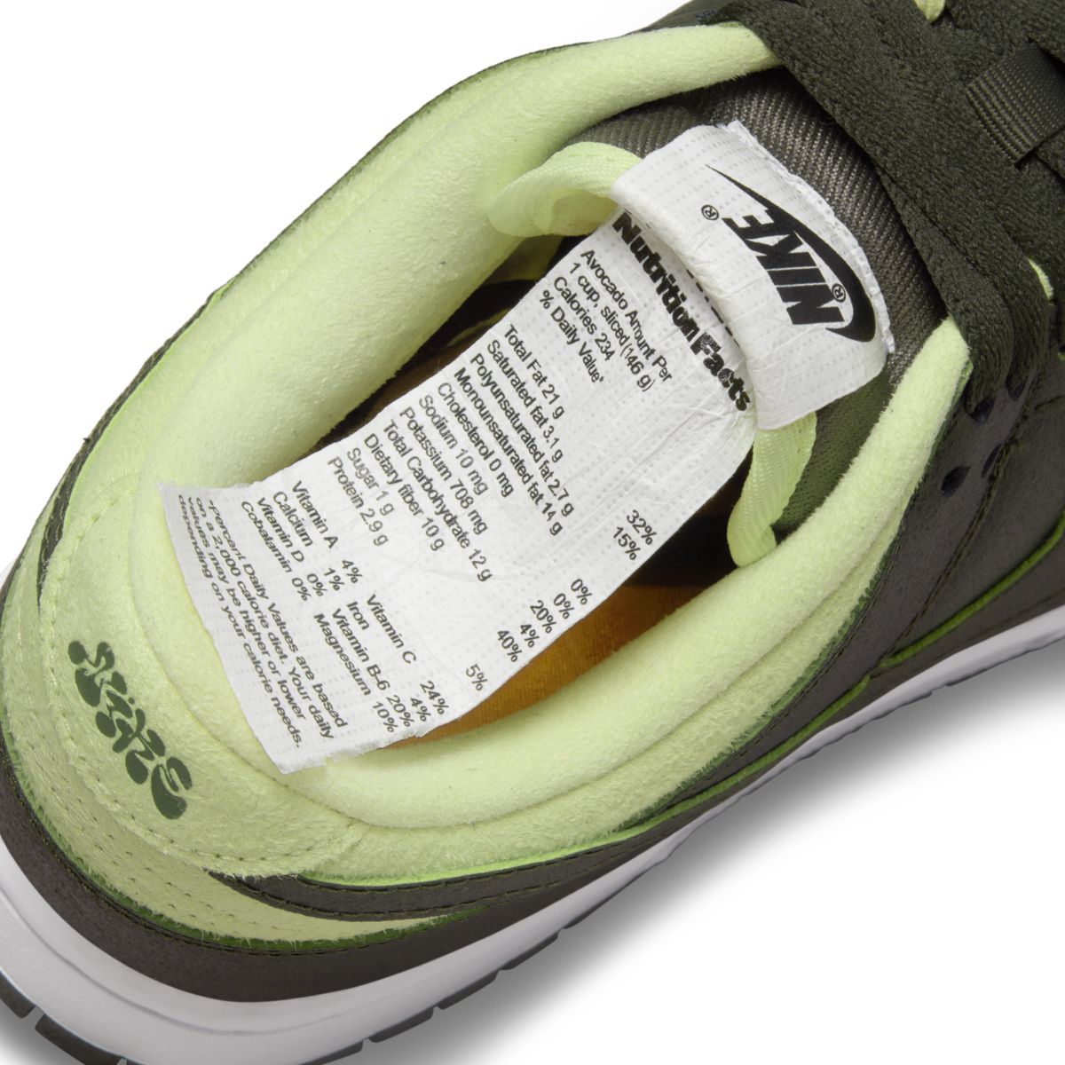 nike dunk low avocado DM7606-300 10