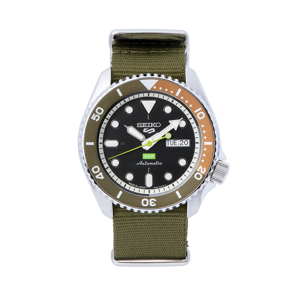 zegarek huf x seiko 5 sport watch 7
