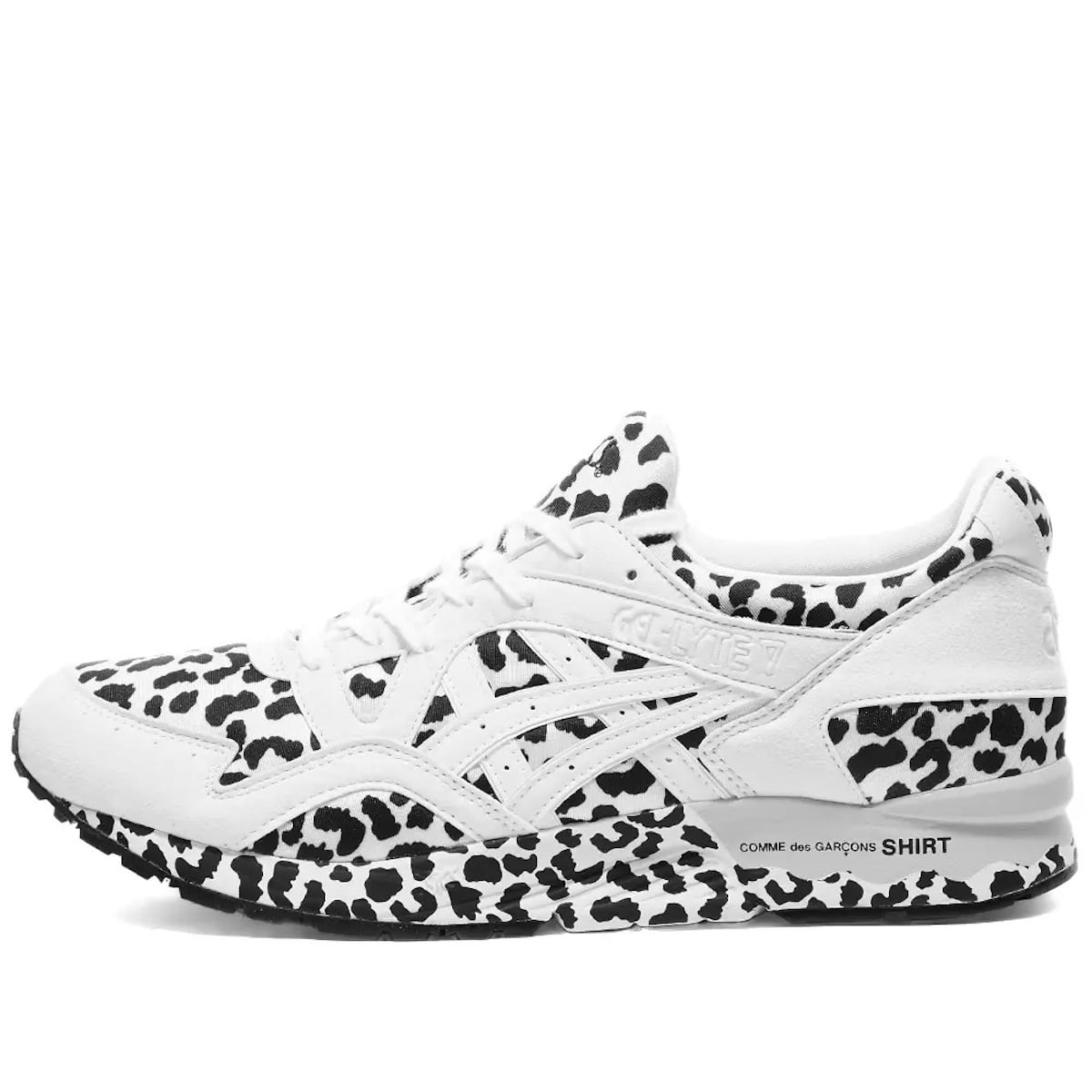 COMME des GARCONS SHIRT x ASICS GEL-LYTE V White Leopard 2