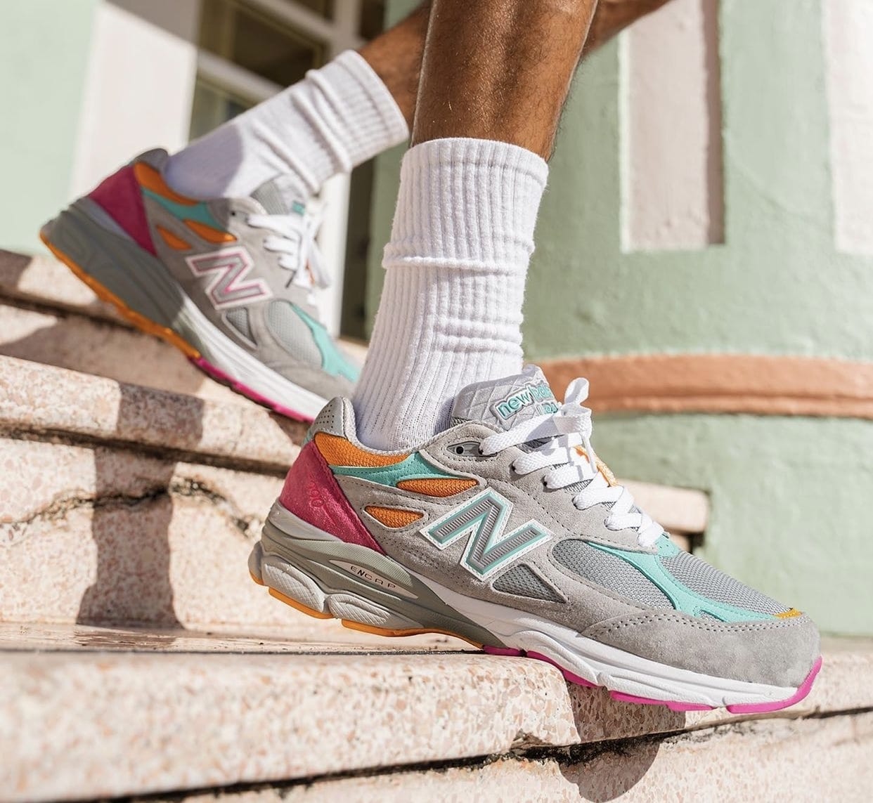 DTLR x New Balance 990v3 Miami Drive 3
