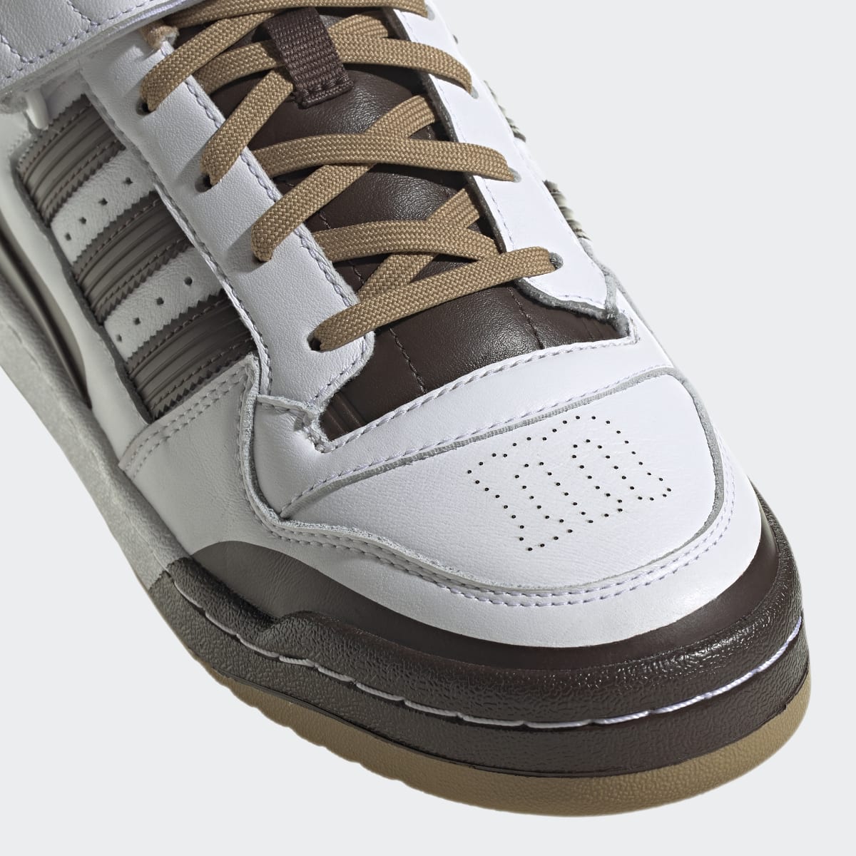 MMS x adidas Forum Low Cloud White Cardboard Dark Brown GY6313 3
