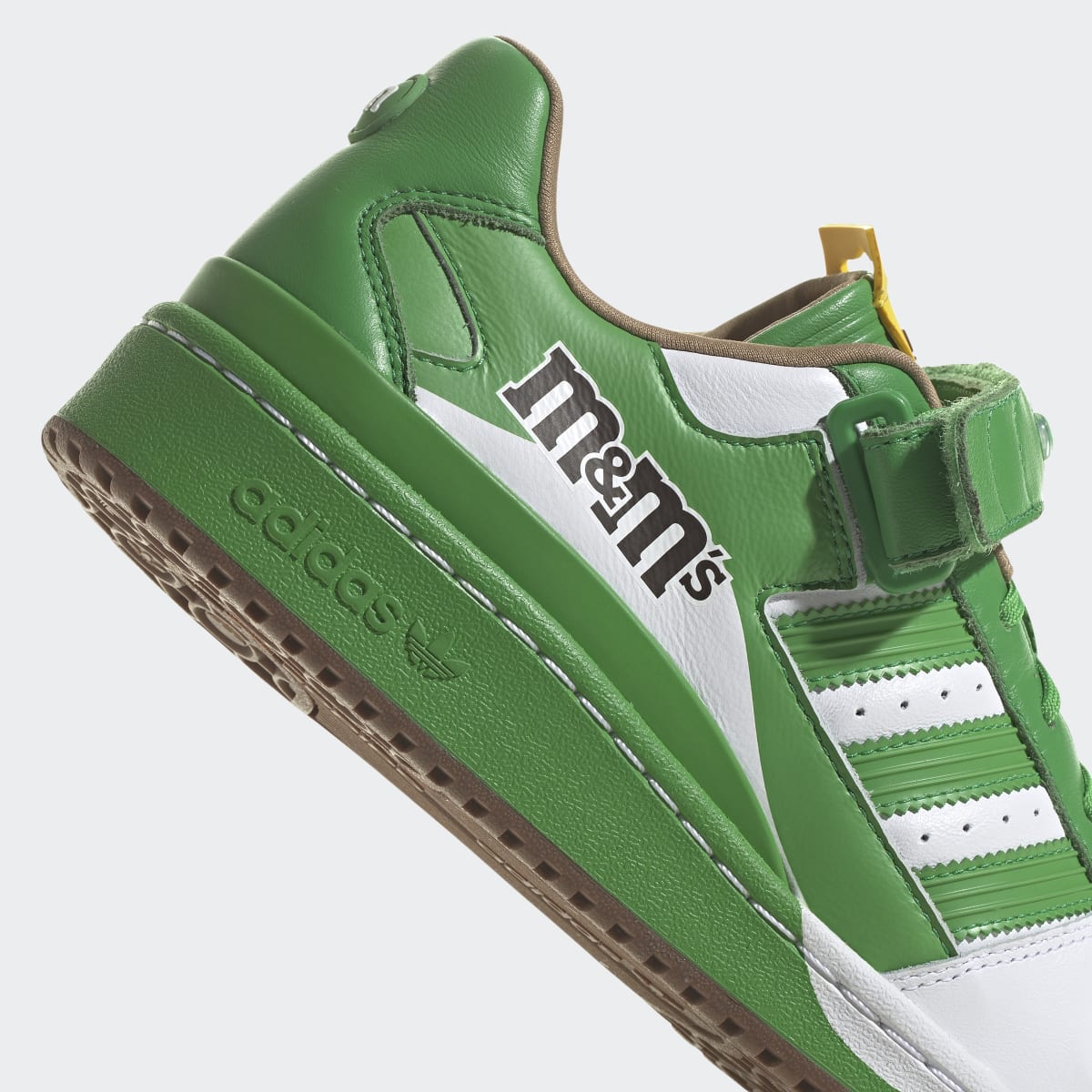 MMS x adidas Forum Low Green Cloud White Eqt Yellow GY6314 3