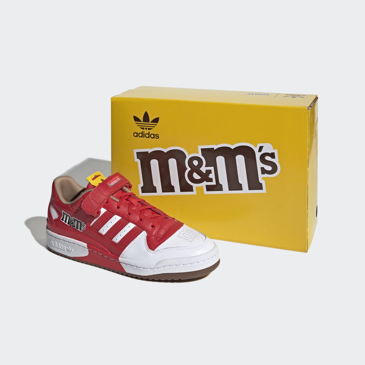 MMS x adidas Forum Low Red Red Eqt Yellow GZ1935 1