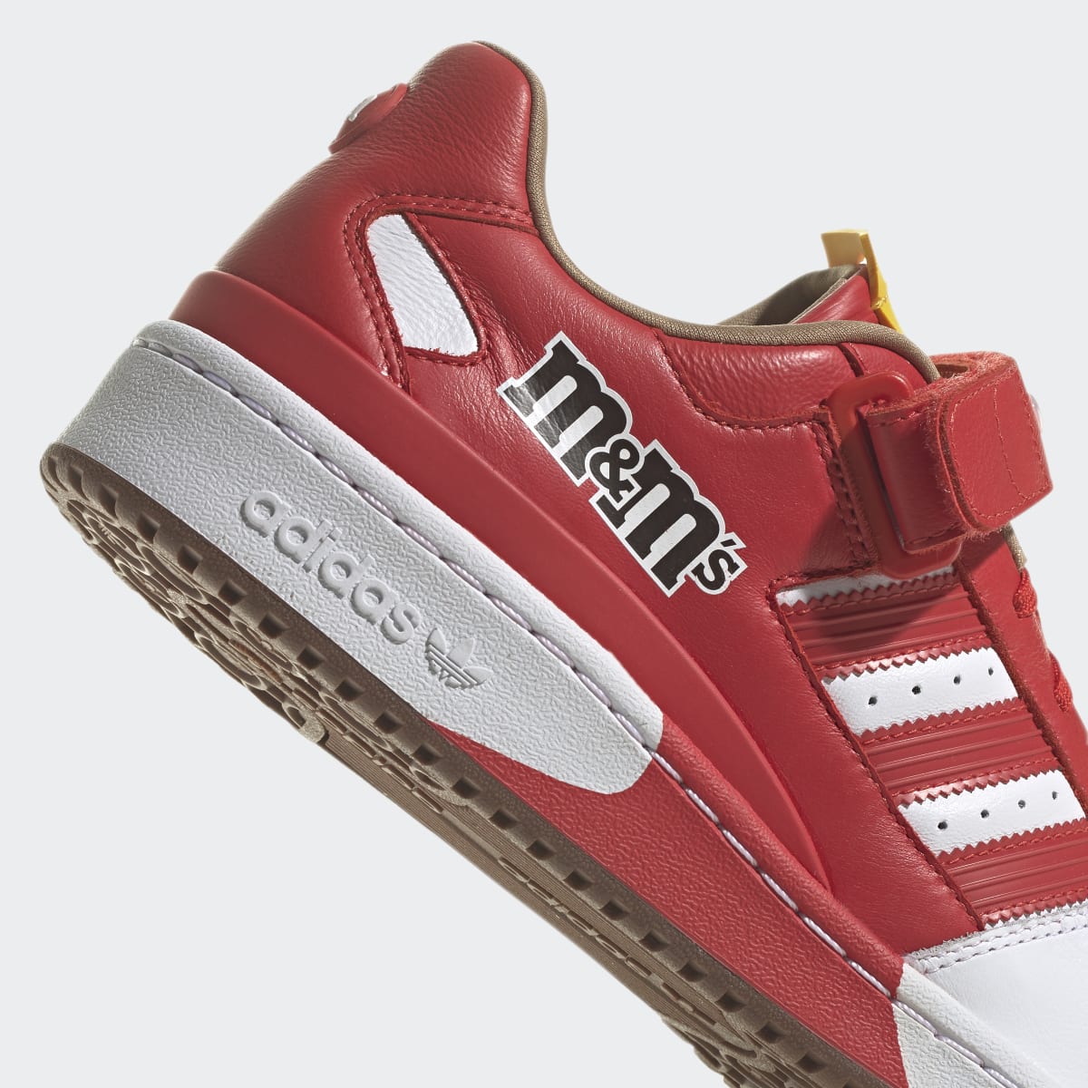 MMS x adidas Forum Low Red Red Eqt Yellow GZ1935 3