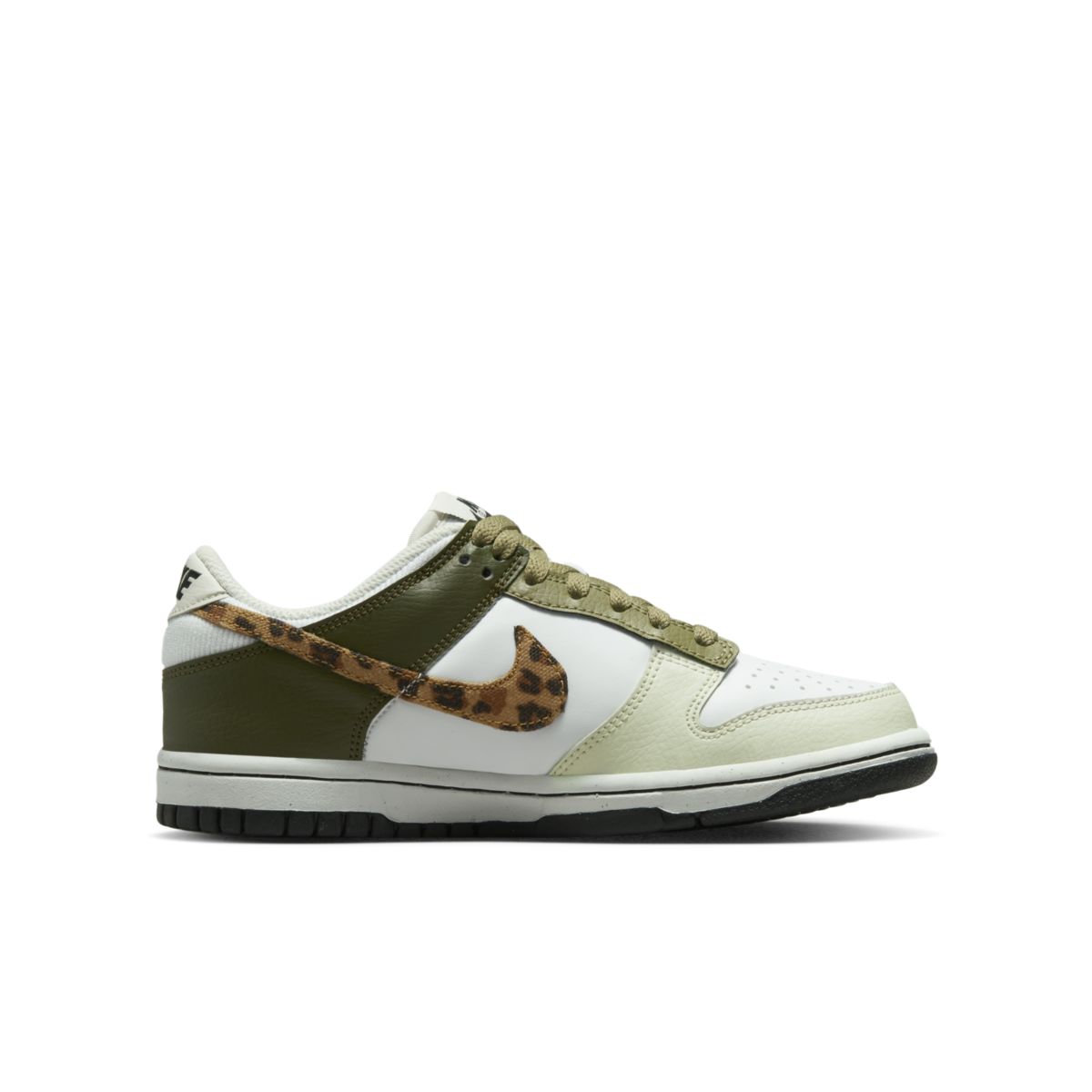 Nike Dunk Low Leopard Swoosh DX9282-100 3